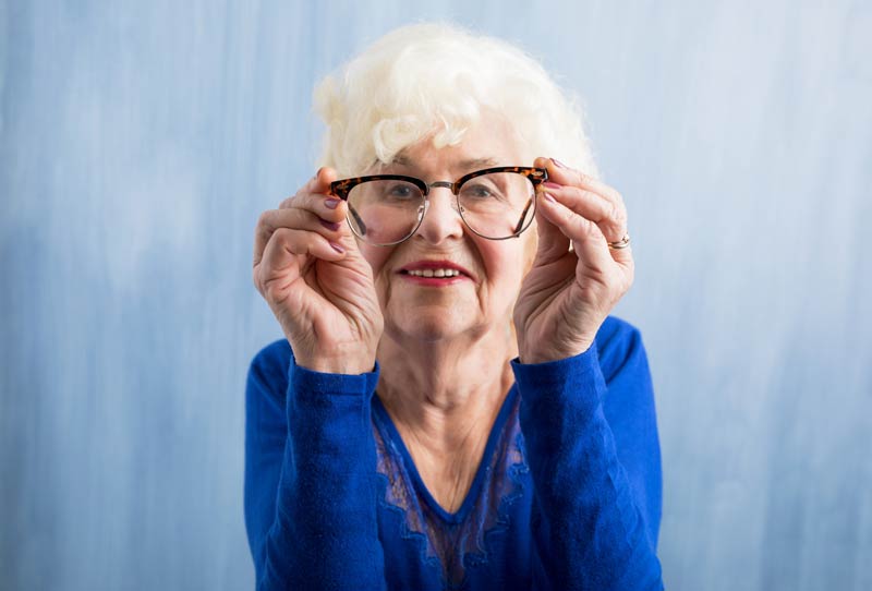 Senior Vision Issue - in home care des moines